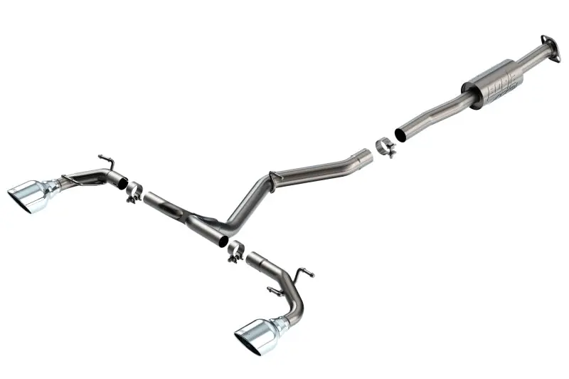 Borla BOR140910 22-23 Subaru BRZ/Toyota GR86 2.4L RWD AT/MT ATAK Catback Exhaust - Polished Tips №1