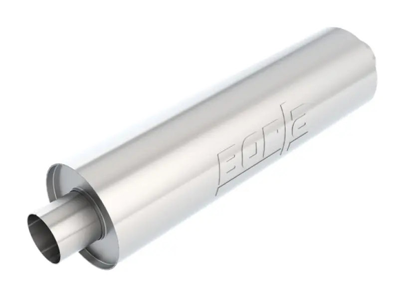 Borla BOR400436 3in In/Out 6.75in Diameter X 24in Turbo XL Muffler - Developed For Truck Applications №1