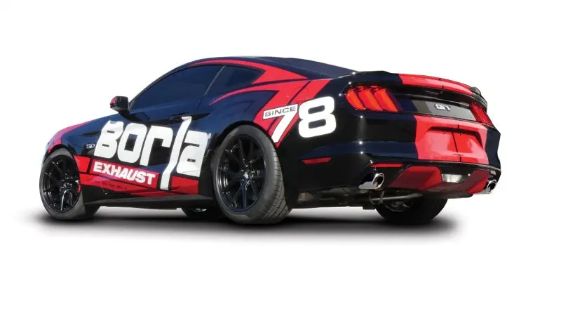 Borla BOR11895 Atak S Rear Section 15-17 Ford Mustang GT 5.0L V8 MT/AT 2.5in Pipe 4in Tip №5