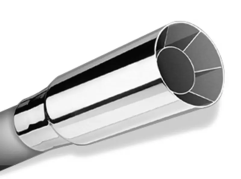 Borla BOR20103 Universal Polished Tip Single Round Intercooled (Inlet 2 1/4in. Outlet 2 1/2in) №2