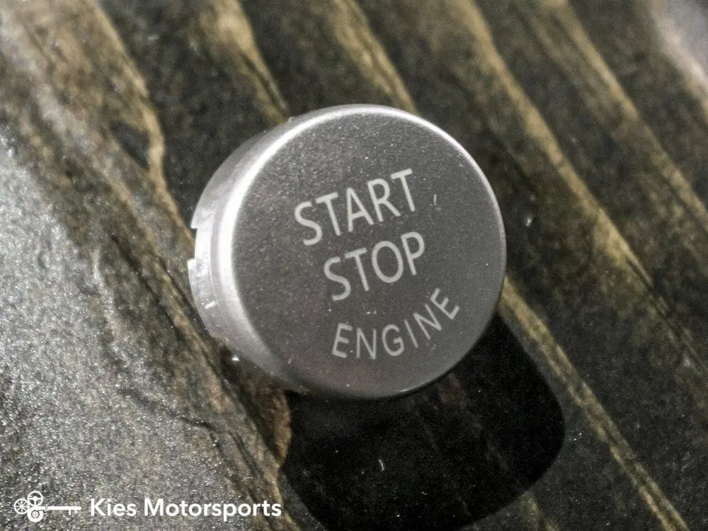 Colored Start Stop Buttons for BMW E & F Chassis Vehicle (Various Colors) - E Series Silver №6