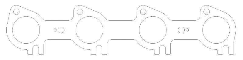 Cometic CGSC5853-030 91-01 Ford 4.6L SOHC / 99+ 5.4L Triton .030 Inch MLS Exhaust Gaskets (Pair) №3