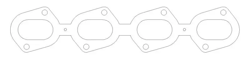 Cometic CGSC5012-030 Ford 4.6L/5.6L DOHC Modular V8 .030in MLS Exhaust Gasket №2