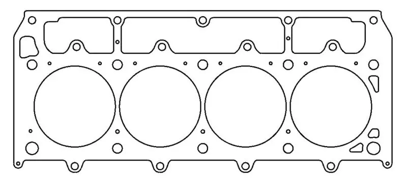 Cometic CGSC5936-051 GM LSX McLaren 4.185in Bore .051 Inch MLS Headgasket - Left №2