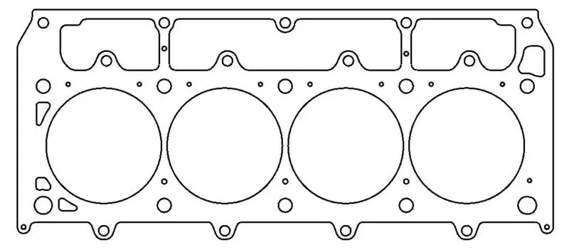 Cometic CGSC5935-051 GM LSX McLaren 4.185in Bore .051 Inch MLS Headgasket - Right №5