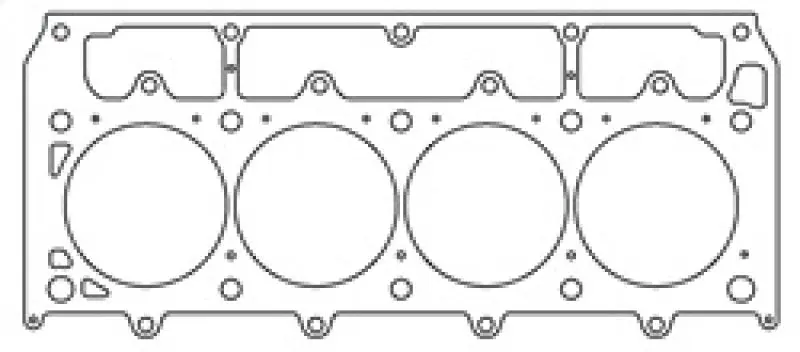 Cometic CGSC5935-051 GM LSX McLaren 4.185in Bore .051 Inch MLS Headgasket - Right №7