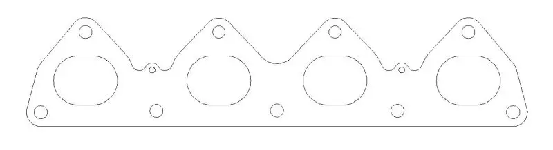 Cometic CGSC4155-030 Honda All H22S 92-01 .030 Inch MLS Exhaust Manifold Gasket 1.770 Inch X 1.380 Inch Port №4