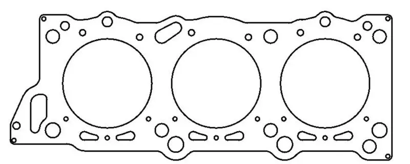 Cometic CGSC4346-045 Nissan 300ZX 1990 - UP 88mm .045 Inch MLS Head Gasket VG30DE/DETT 3L V6 №7