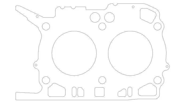 Cometic CGSC4589-032 Subaru FA20/FB25 89.5mm .032inch LHS MLX Head Gasket №2