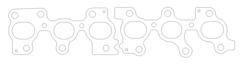 Cometic CGSC4209-030 Toyota 2JZGTE 93-UP 2 PC. Exhaust Manifold Gasket .030 Inch 1.600 Inch X 1.220 Inch Port