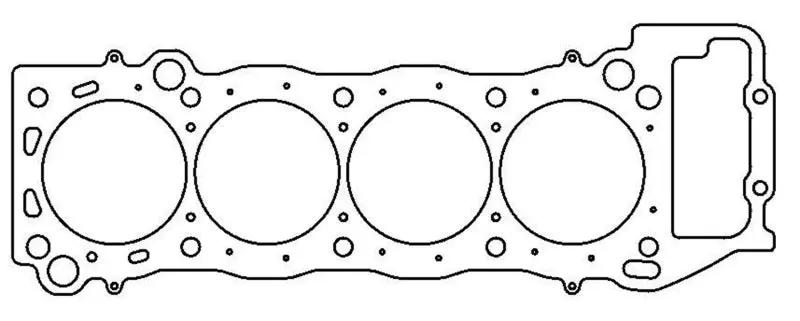 Cometic CGSC4245-030 Toyota Tacoma-2RZ/3RZ 97mm .030 Inch MLS-Head Gasket №6