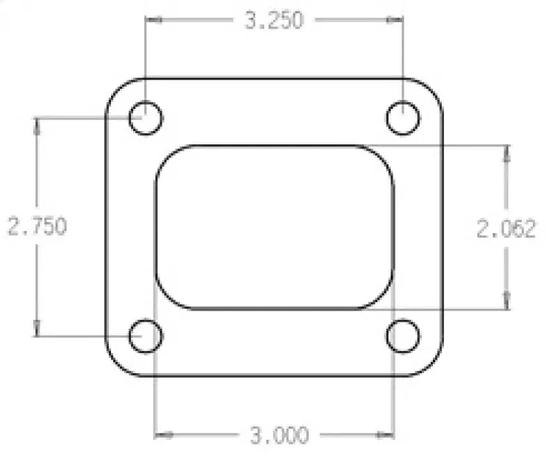 Cometic CGSC4516 Turbo FLG T4 Garrett Exh Inlet .010in Exhaust Gasket №2