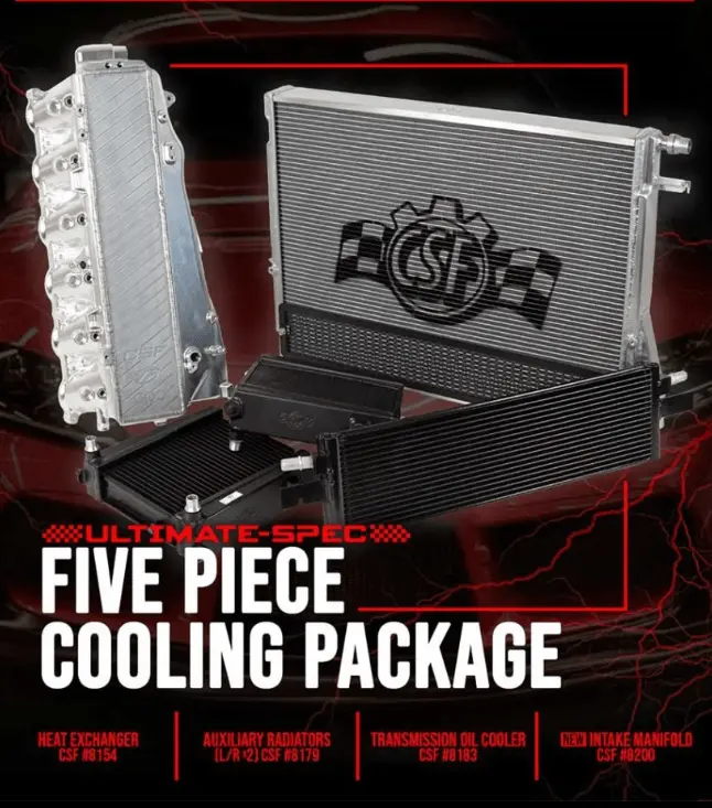 Complete Cooling Package for A90 Supra & BMW G-Series - Five Piece Ultimate-Spec Cooling Package №7