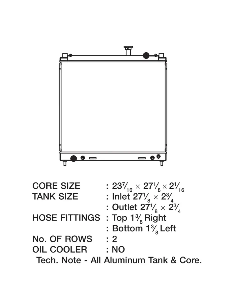 CSF CSF3328 04-15 Nissan Titan Armada Radiator №8