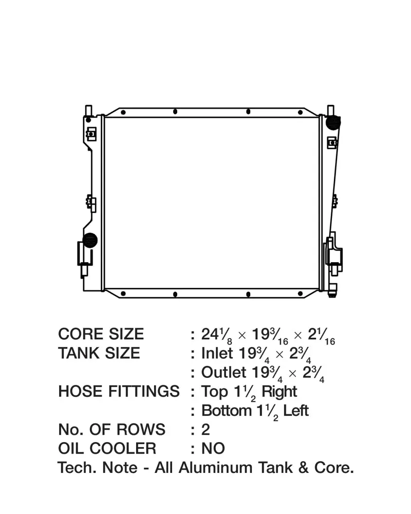 CSF CSF7037 05-14 Ford Mustang Radiator №6