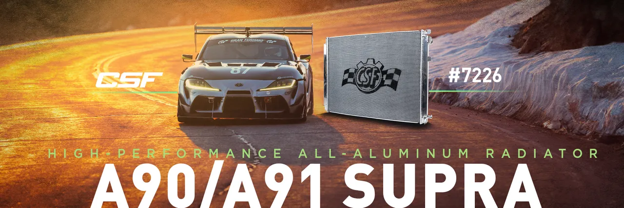 CSF 7226 Високоефективний алюмінієвий радіатор для TOYOTA GR Supra (A90/A91) / BMW Z4 (G29) №7