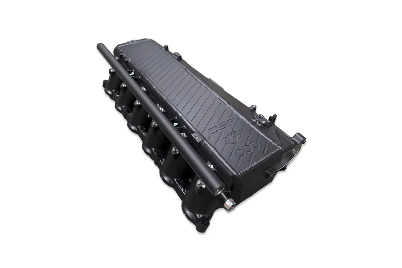 CSF 8200B Впускний колектор Charge-Air (чорний) для TOYOTA GR Supra 3.0 L (A91) / BMW Z4 (G29) B58 engine