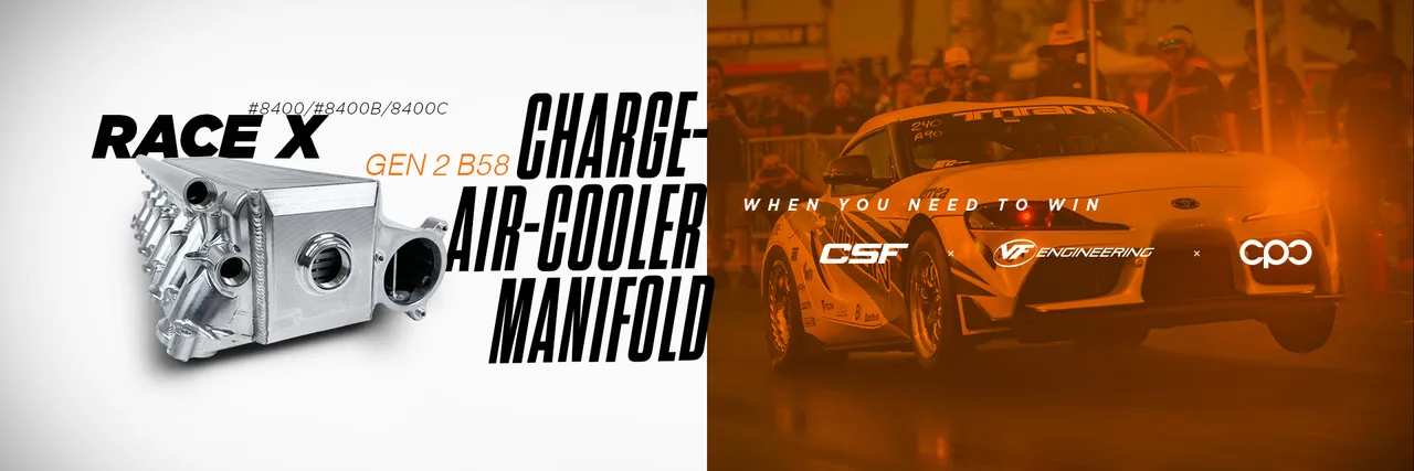CSF 8400 Впускной колектор RACE X для TOYOTA GR Supra (A90/A91) / BMW M340iX (G20/G21) №11