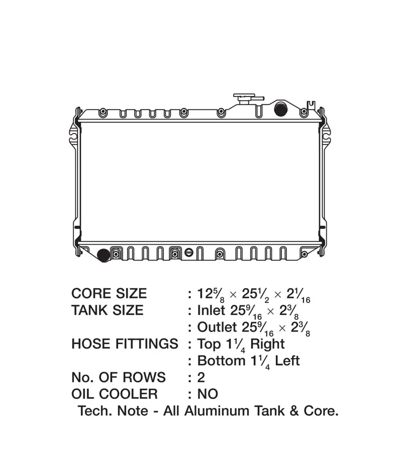 CSF CSF2862 89-97 Mazda Miata Radiator №7