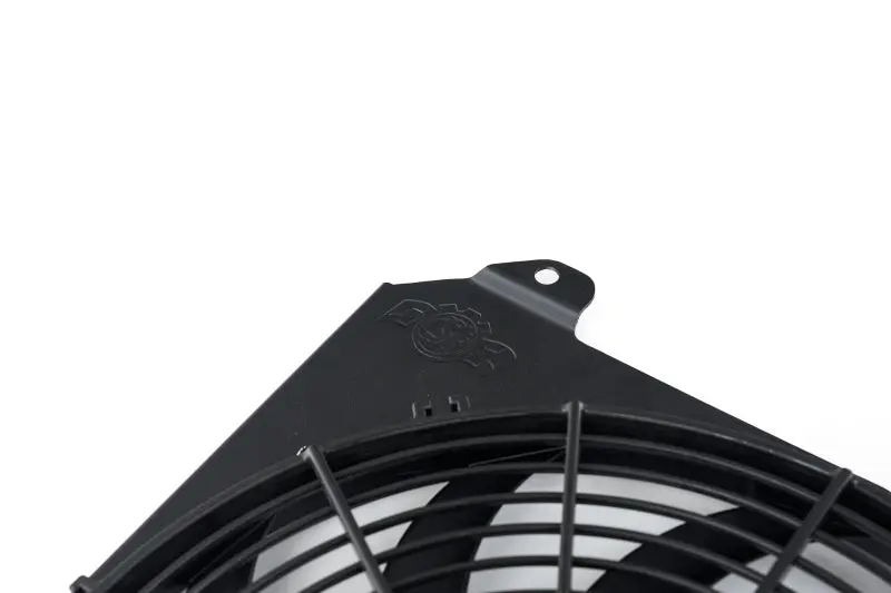 CSF CSF2858FB 92-00 Honda Civic All-Aluminum Fan Shroud W/12in SPAL Fan - Black Finish №3