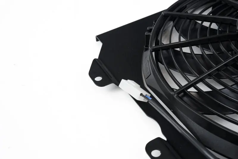 CSF CSF2858FB 92-00 Honda Civic All-Aluminum Fan Shroud W/12in SPAL Fan - Black Finish №5