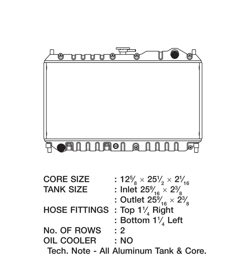 CSF CSF2863 98-05 Mazda Miata Radiator №8