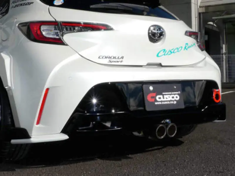 Cusco CUS1A9 820 R Strut 19+ Toyota Corolla Hatchback Rear Lip Spoiler (Primer / Unpainted) №1