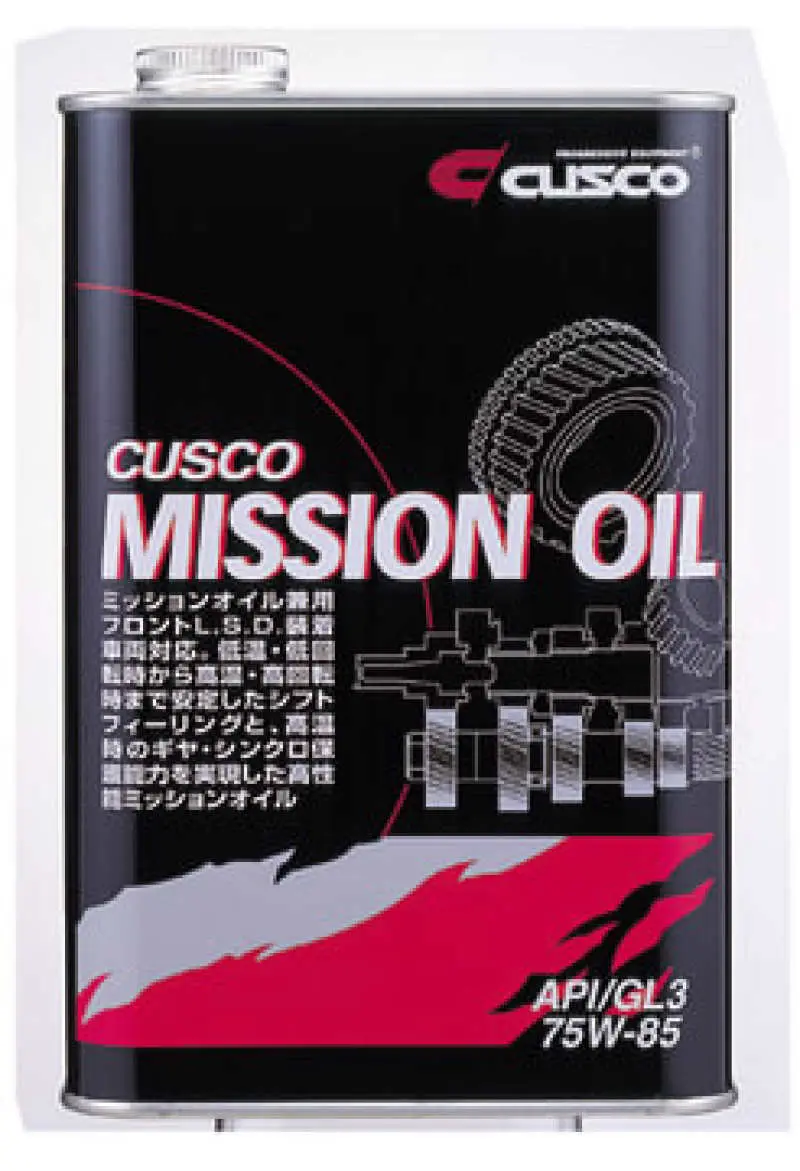 Cusco CUS010 002 M01 Transmission OIL 75W-85 FF-MR-4WD Front 1L (Mineral NON-SYNTHETIC)
