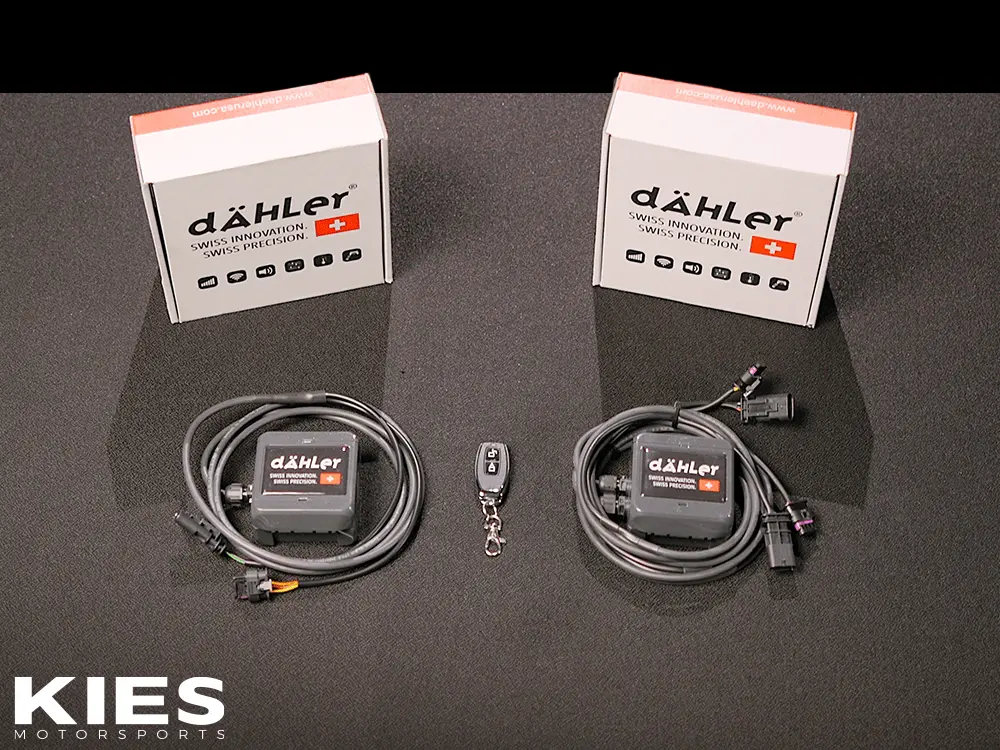 dAHLer Exhaust Flap / Valve Control Module With Remote Control for F & G series - Two Valves