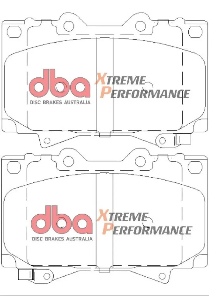 DBA DBADB1365XP 00-07 Toyota Land Cruiser XP650 Front Brake Pads №2