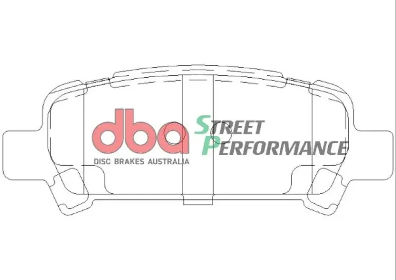 DBA DBADB1379SP 02-03 Subaru WRX SP500 Rear Brake Pads №5