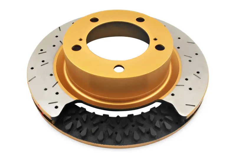 DBA DBA4418XS 03-05 Evo 8/9 Front Drilled & Slotted 4000 Series Rotor №4