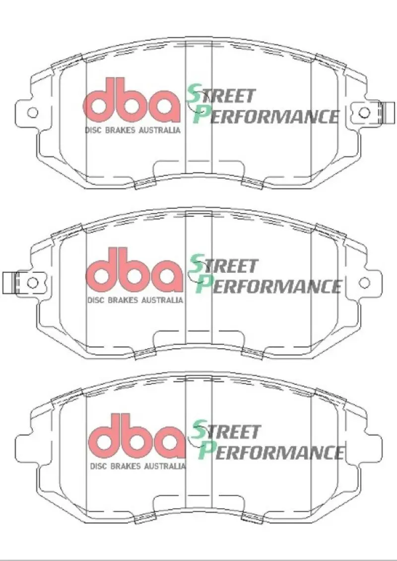 DBA DBADB1491SP 03-05 Subaru WRX / 08 Subaru WRX SP500 Front Brake Pads №4