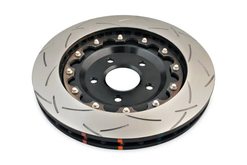 DBA DBA52992BLKS 05-12 Corvette C6 W/Z06 Pkg Front Slotted 5000 Series 2 Piece Rotor Assembled W/ Black Hat №5