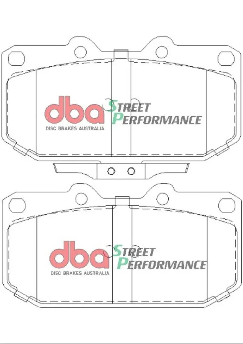 DBA DBADB1170SP 06-07 Subaru WRX SP500 Front Brake Pads №5