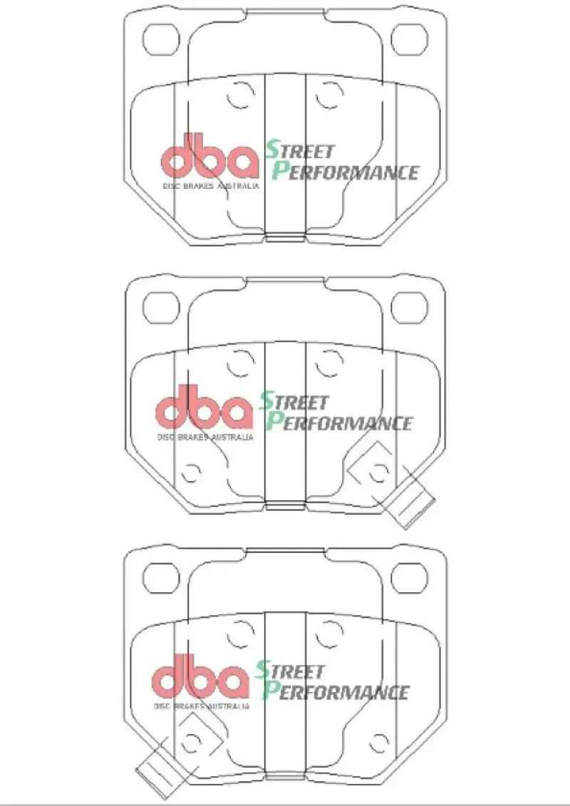 DBA DBADB1220SP 06-07 Subaru WRX SP500 Rear Brake Pads №5