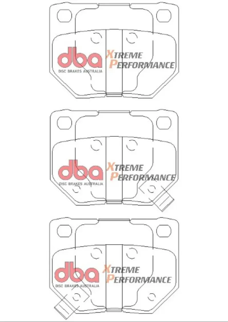 DBA DBADB1220XP 06-07 Subaru WRX XP650 Rear Brake Pads №4