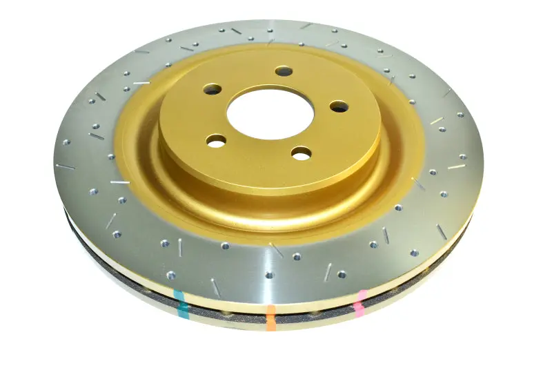 DBA DBA42630XS 07-18 Jeep Wrangler (W/332mm Front Rotor) Front 4000 Series Drilled & Slotted Rotor №4