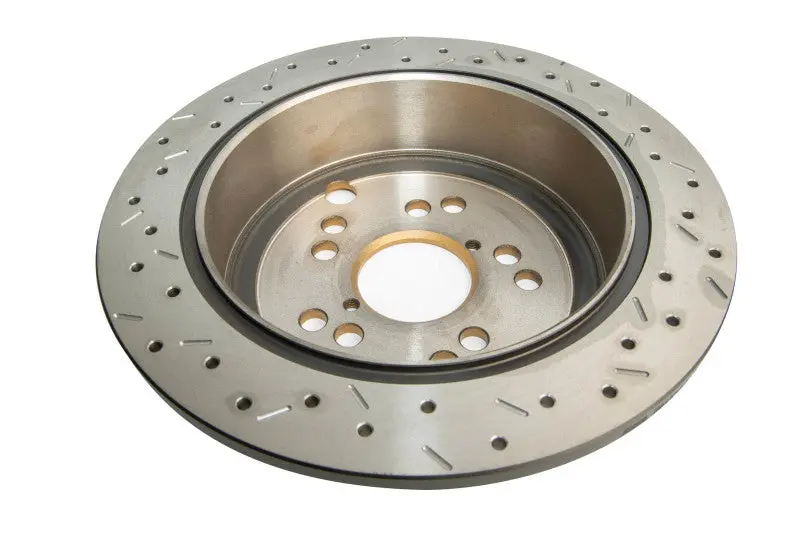 DBA DBA42659XS-10 12+ Subaru/Scion BRZ/FR-S (AU Spec) 10 Lug Slot Rear Drilled & Slotted 4000 Series Rotor №3