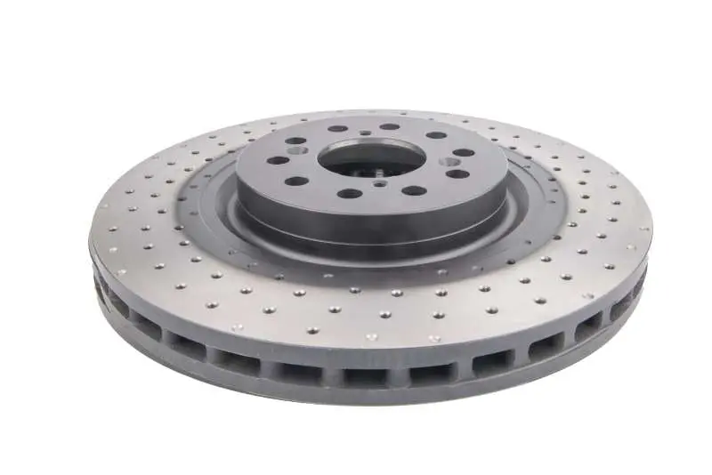 DBA DBA43700XD 17-20 Honda Civic Type R Hatch Front 4000 Series Cross Drilled Rotor