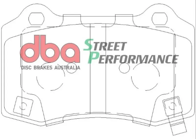 DBA DBADB2260SP 2010 Camaro SS SP500 Rear Brake Pads №4