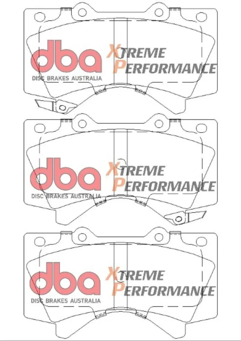 DBA DBADB1838XP 2015 Toyota Tundra XP650 Front Brake Pads №3