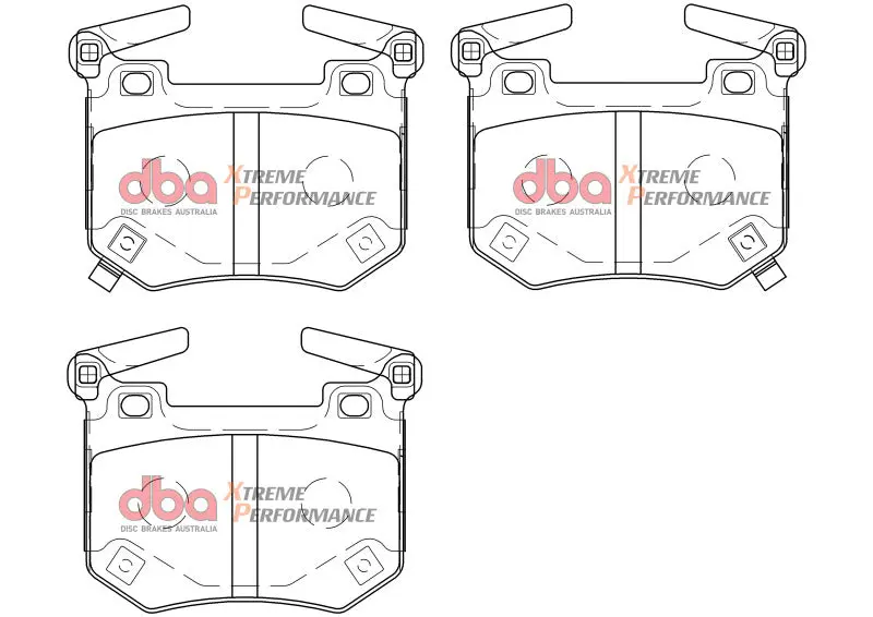 DBA DBADB15004XP 2018+ Kia Stinger V6 Twin Turbo XP Performance Rear Brake Pads №3