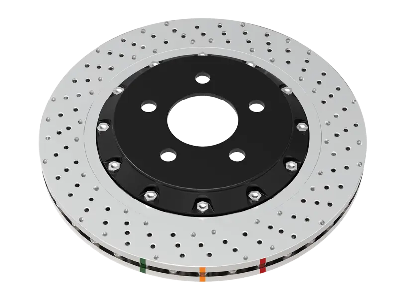 DBA DBA53929BLKXD 2020+ Chevrolet Corvette C8 Z51 Rear Crossdrilled 5000 Series Rotor №1