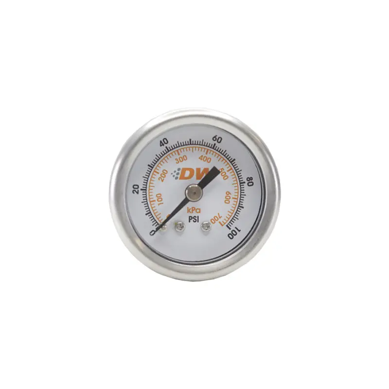 Deatschwerks DWK6-01-G 0-100 PSI 1/8in NPT Mechanical Fuel Pressure Gauge