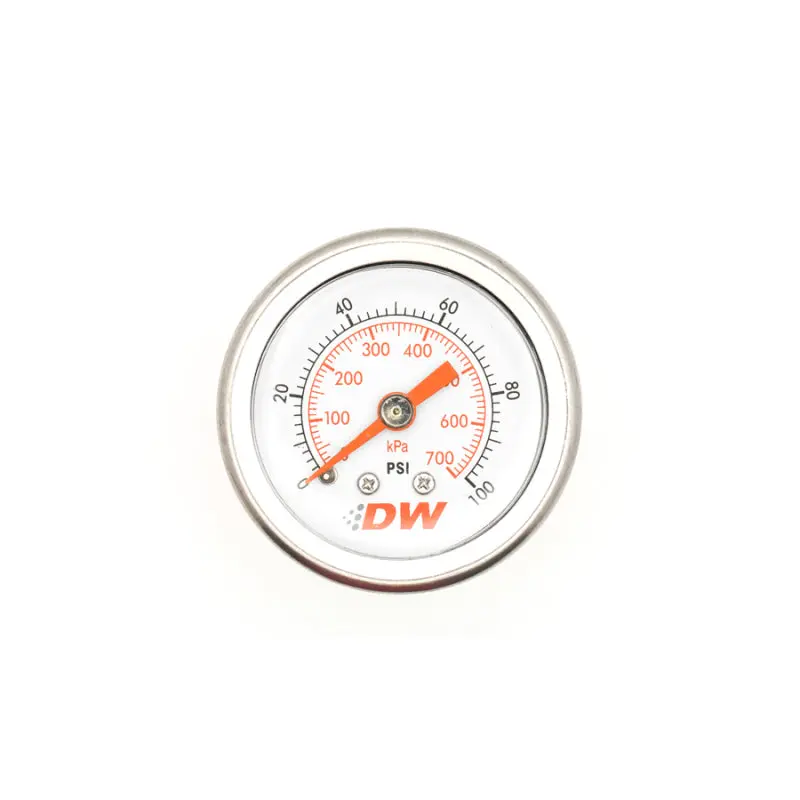 Deatschwerks DWK6-01-G 0-100 PSI 1/8in NPT Mechanical Fuel Pressure Gauge №3