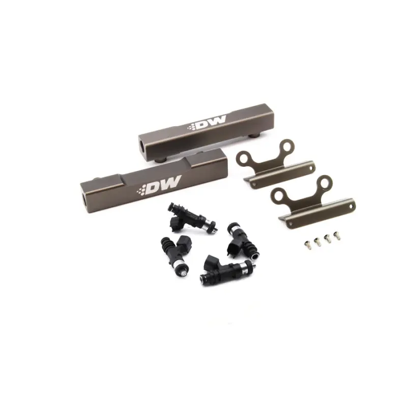 Deatschwerks DWK6-102-1000 02+ Subaru WRX / 07+ STI/LGT Top Feed Fuel Rail Upgrade Kit W/ 1000cc Injectors