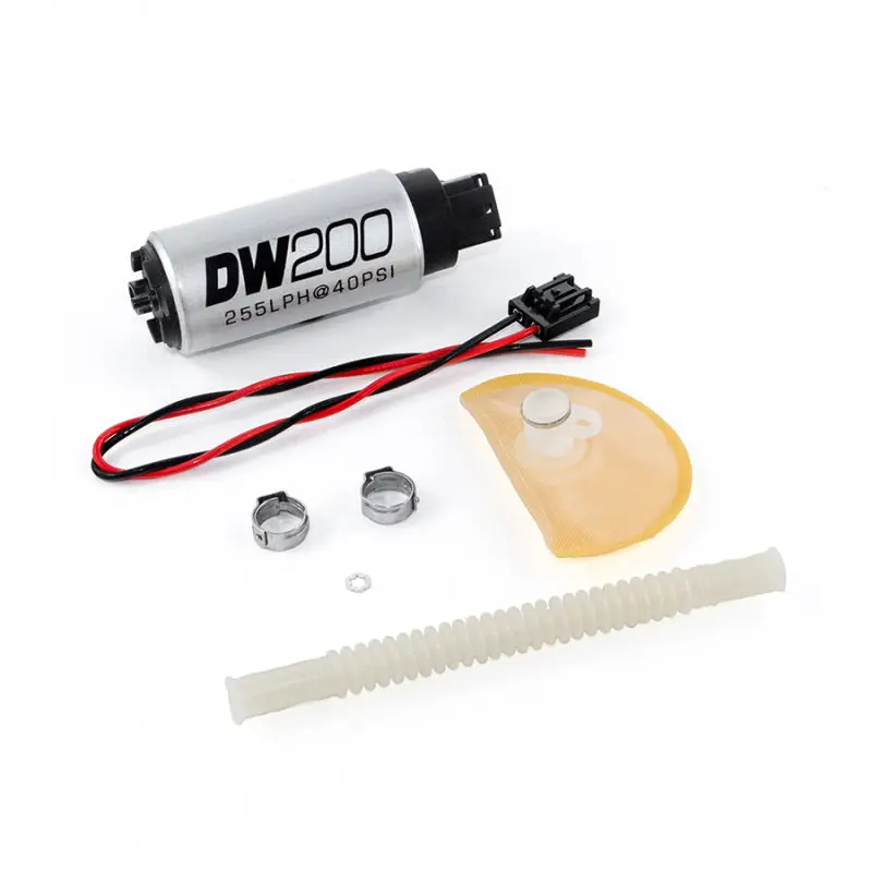 Deatschwerks DWK9-201-1020 09+ Nissan 370Z / 08+ Infiniti G37 DW200 255 LPH In-Tank Fuel Pump W/ Install Kit №1