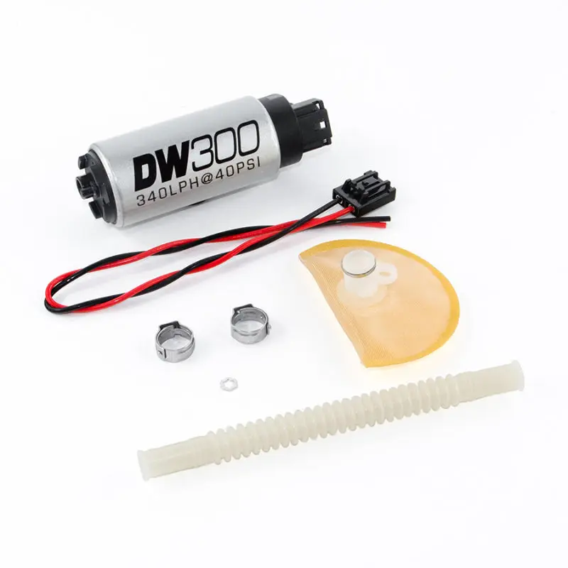 Deatschwerks DWK9-301-1020 09+ Nissan 370Z / 08+ Infiniti G37 DW300 340 LPH In-Tank Fuel Pump W/ Install Kit