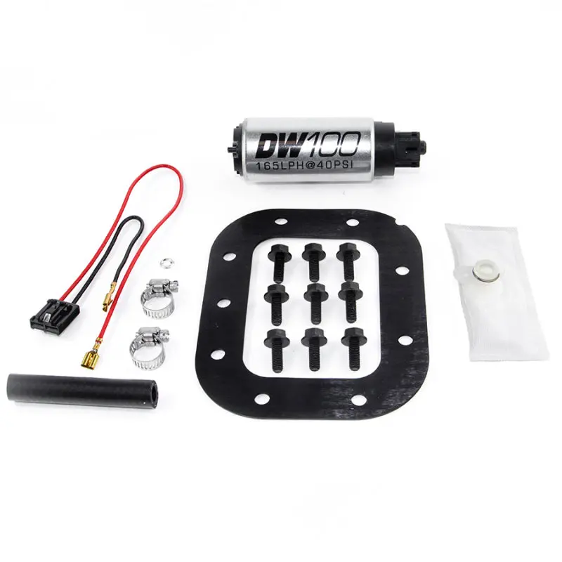 Deatschwerks DWK9-101-1027 165 LPH In-Tank Fuel Pump W/ 84-85 Chevrolet Corvette Install Kit